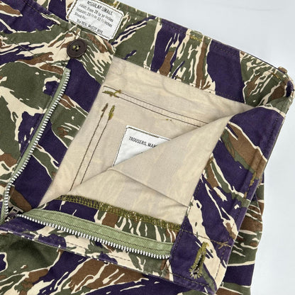 THE REAL MCCOY'S Multi Tiger Camo Cargo Pants Size W28-30
