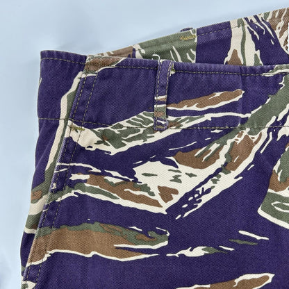 THE REAL MCCOY'S Multi Tiger Camo Cargo Pants Size W28-30