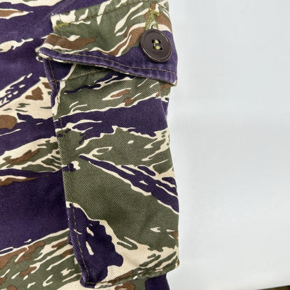 THE REAL MCCOY'S Multi Tiger Camo Cargo Pants Size W28-30