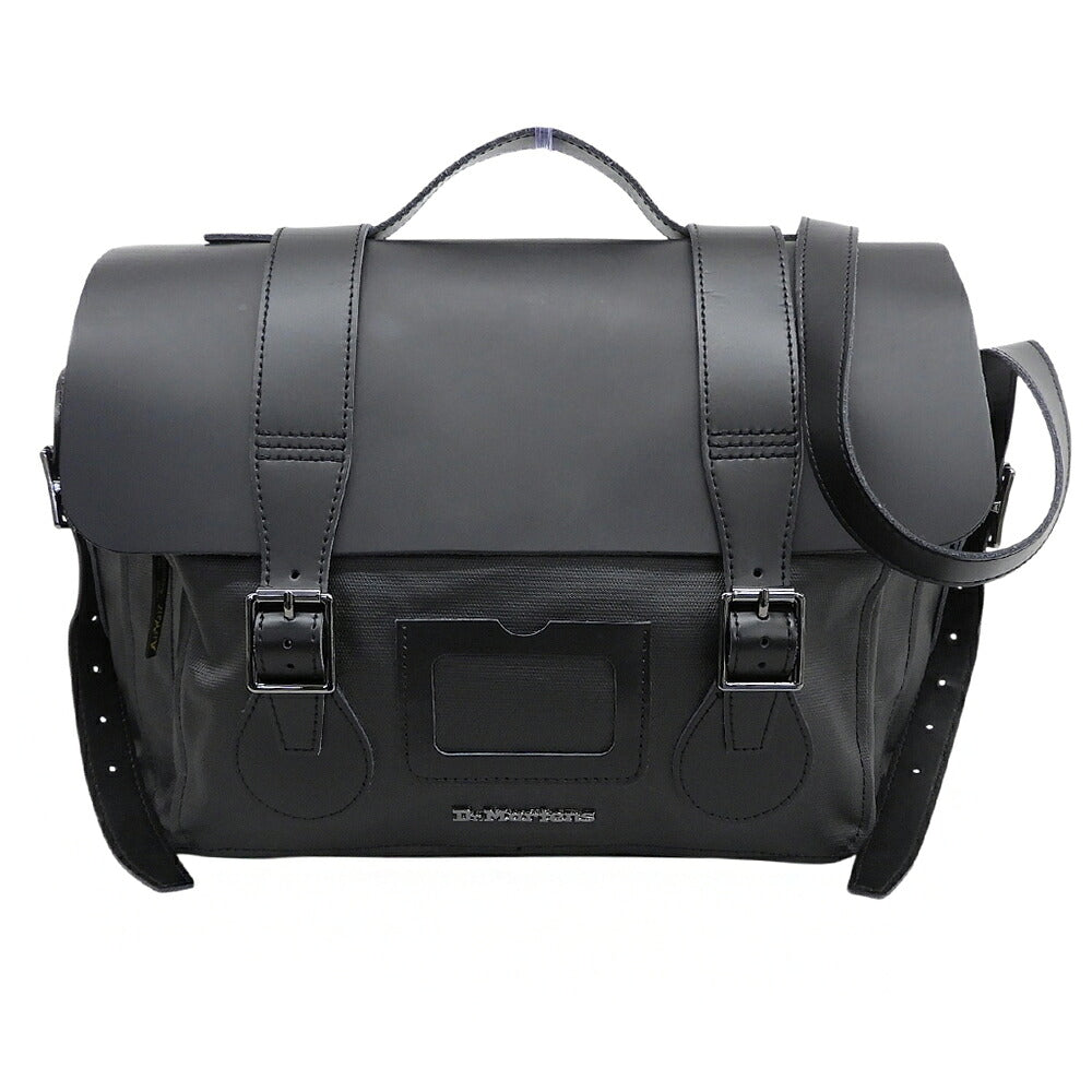 Dr.Martens Black Leather 2-Way Satchel Bag Size ONE SIZE