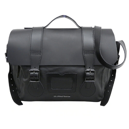 Dr.Martens Black Leather 2-Way Satchel Bag Size ONE SIZE
