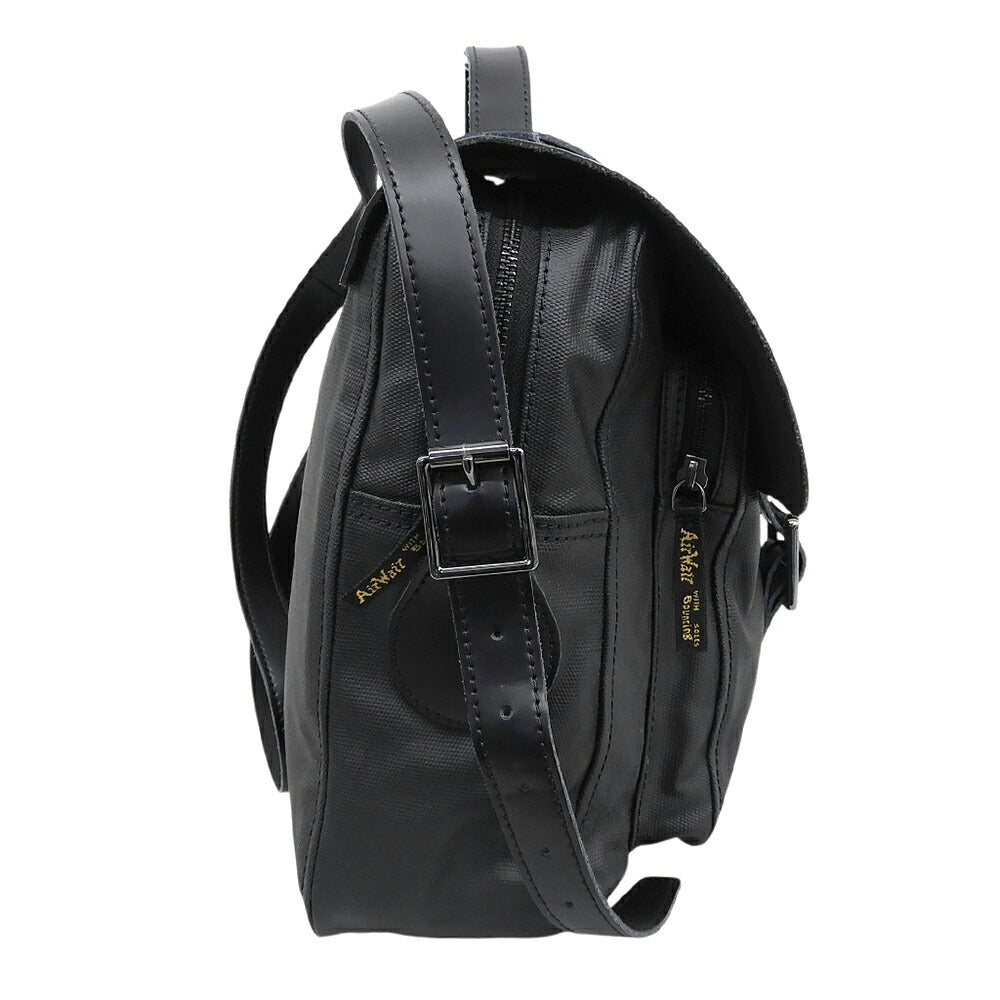 Dr.Martens Black Leather 2-Way Satchel Bag Size ONE SIZE