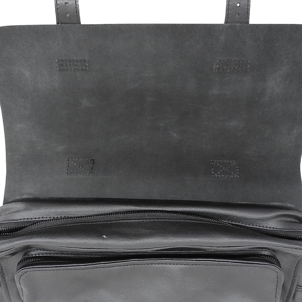 Dr.Martens Black Leather 2-Way Satchel Bag Size ONE SIZE