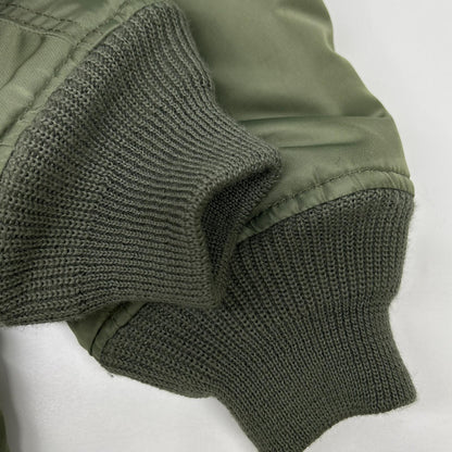 AVIREX Top Gun MA-1 Flight Jacket Green Size XL