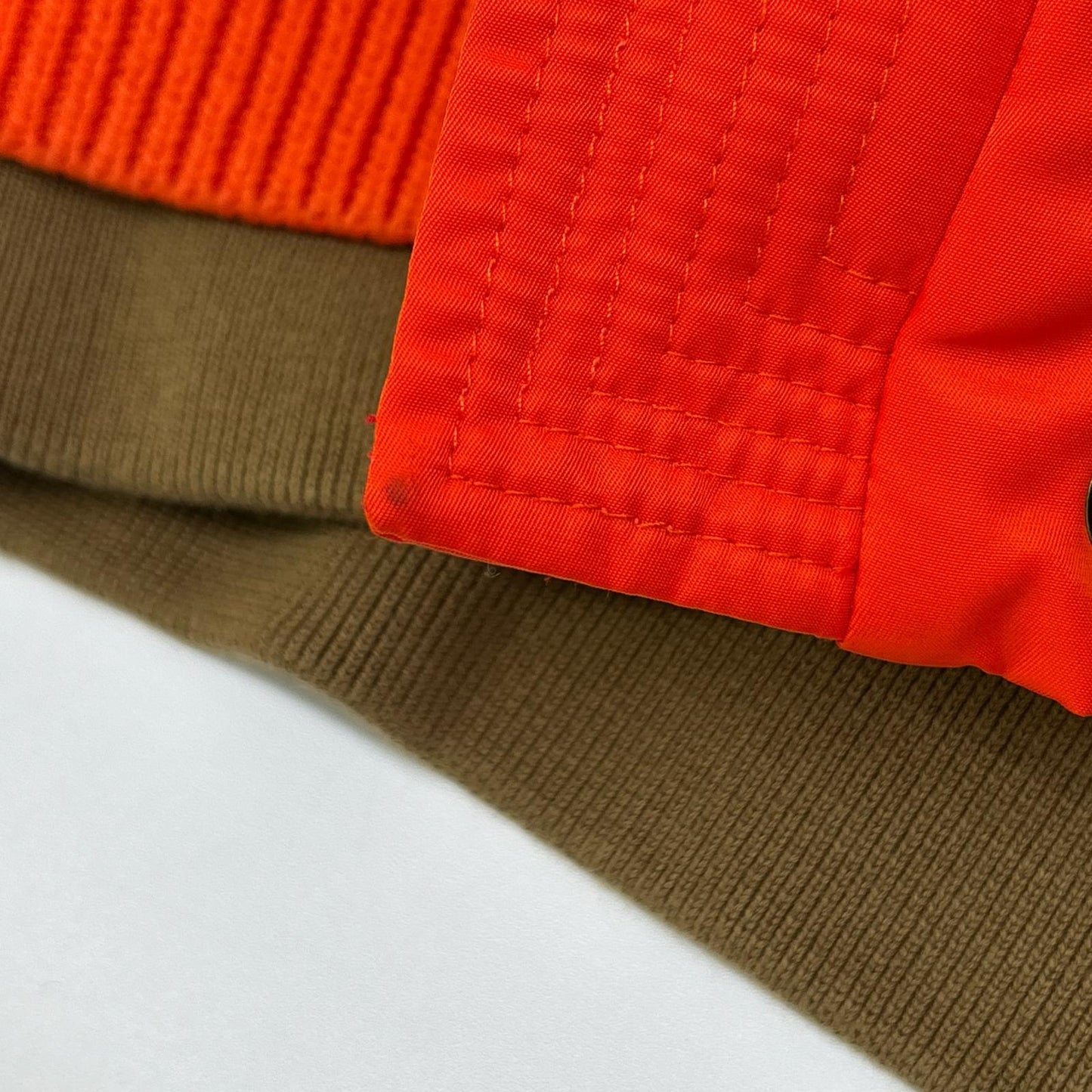 DIESEL K-OHIO Knit Panel Flight Jacket Multi Size S