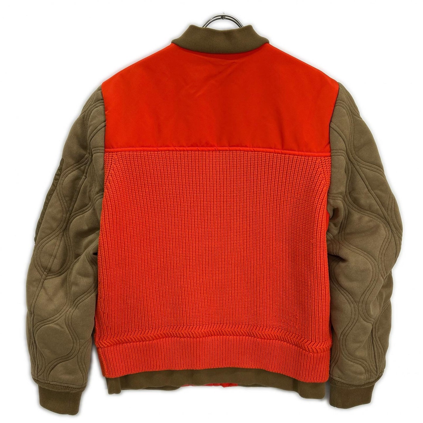 DIESEL K-OHIO Knit Panel Flight Jacket Multi Size S