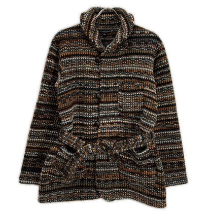 Engineered Garments Elbow Patch Belted Cardigan Brown Size M