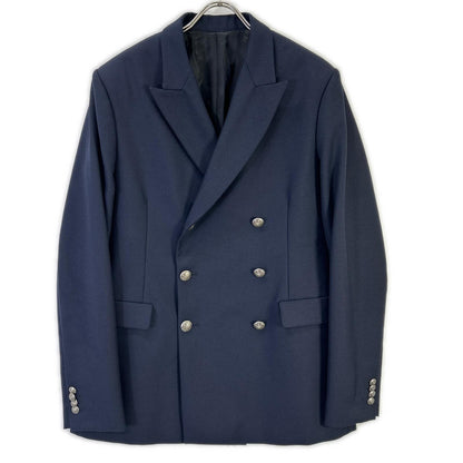 DIESEL BlackGold JAPPER Double-Breasted Jacket Blue Size 48