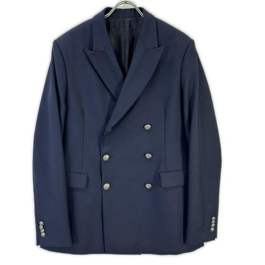 DIESEL BlackGold JAPPER Double-Breasted Jacket Blue Size 48