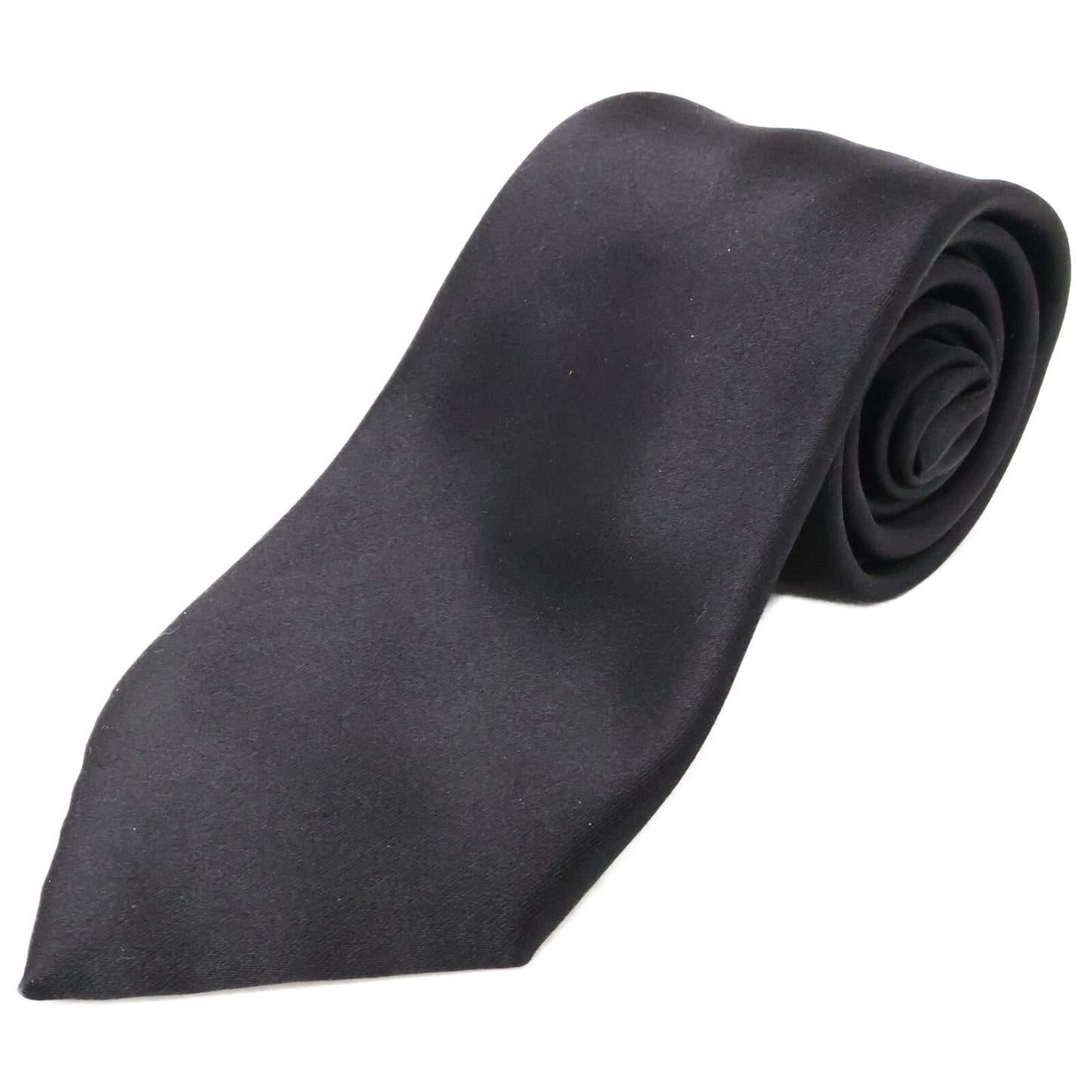 Brioni Black Silk Tie Size ONE SIZE