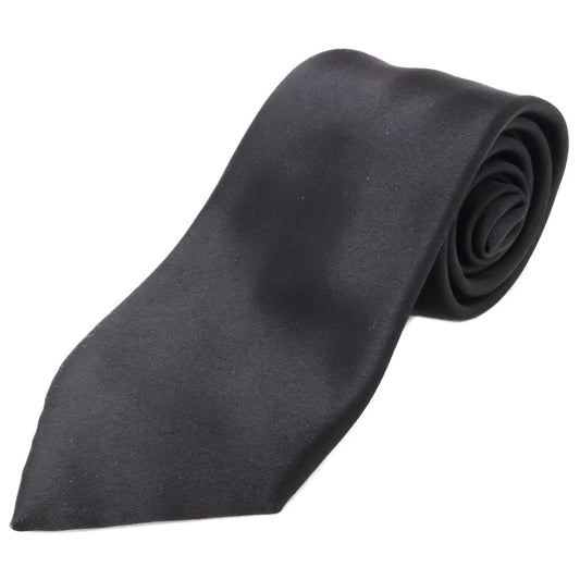 Brioni Black Silk Tie Size ONE SIZE