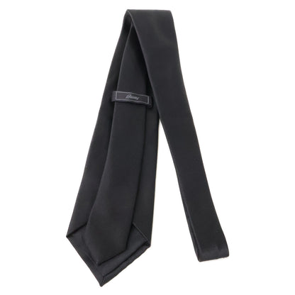 Brioni Black Silk Tie Size ONE SIZE