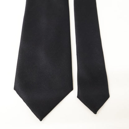 Brioni Black Silk Tie Size ONE SIZE