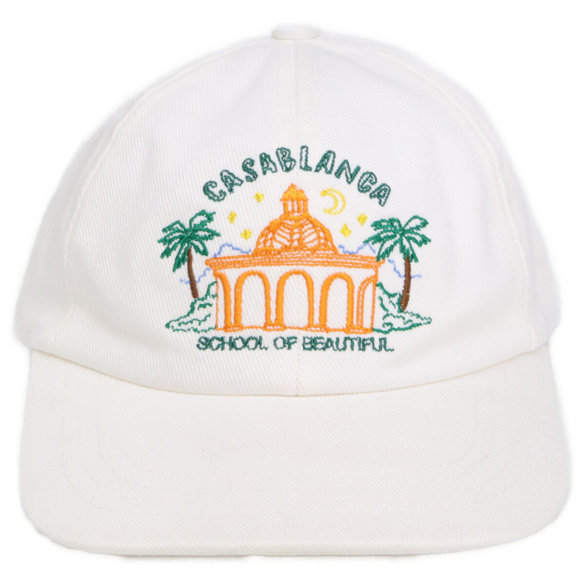CASABLANCA 23SS School Of Beautiful Embroidered Cap Size O/S