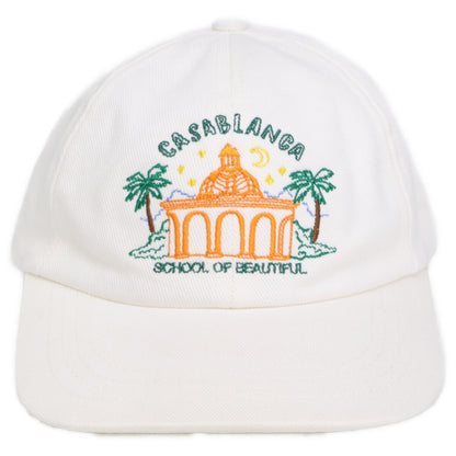 CASABLANCA 23SS School Of Beautiful Embroidered Cap Size O/S