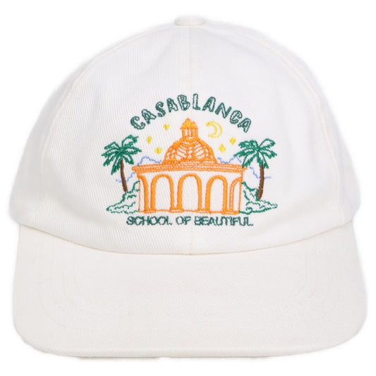 CASABLANCA 23SS School Of Beautiful Embroidered Cap Size O/S