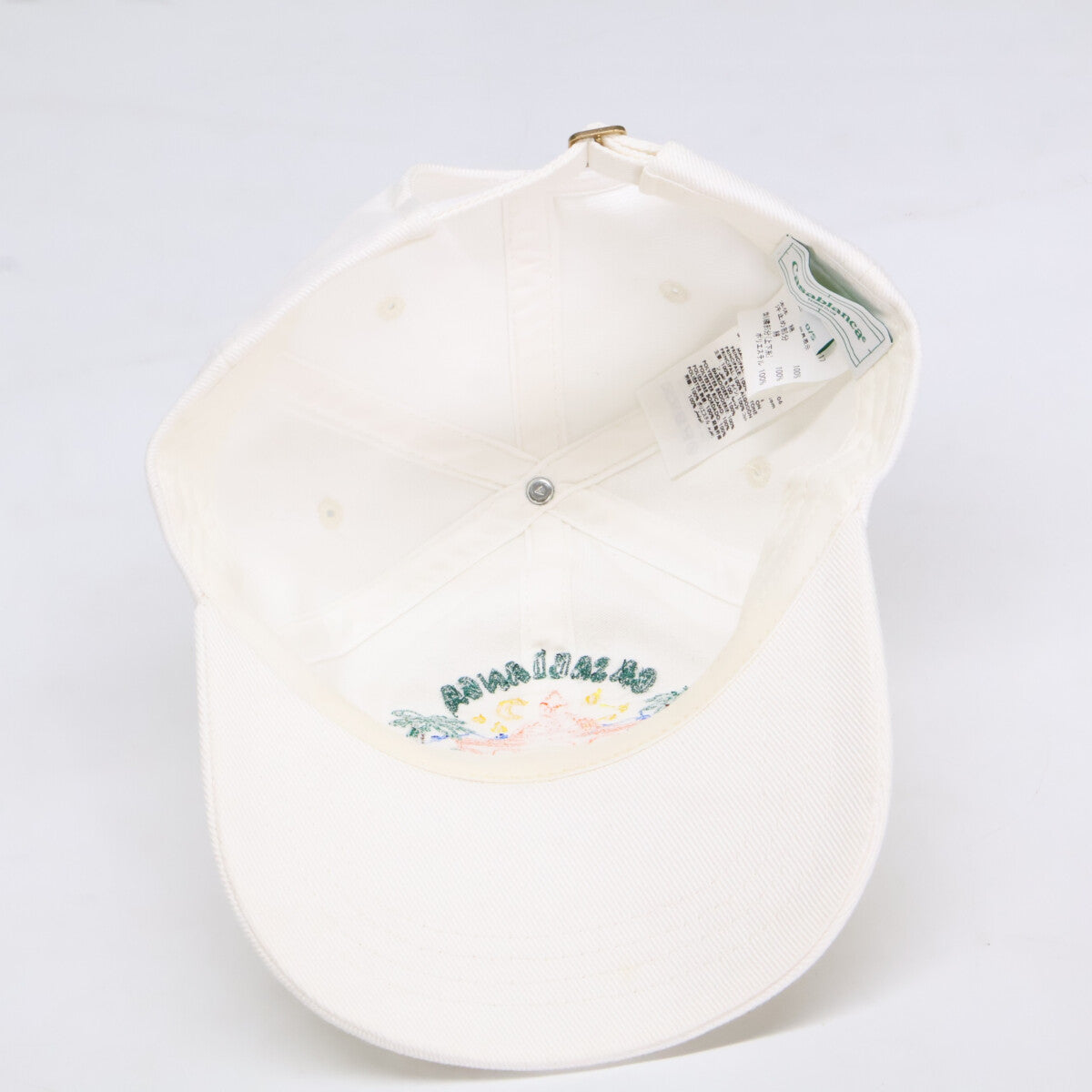 CASABLANCA 23SS School Of Beautiful Embroidered Cap Size O/S