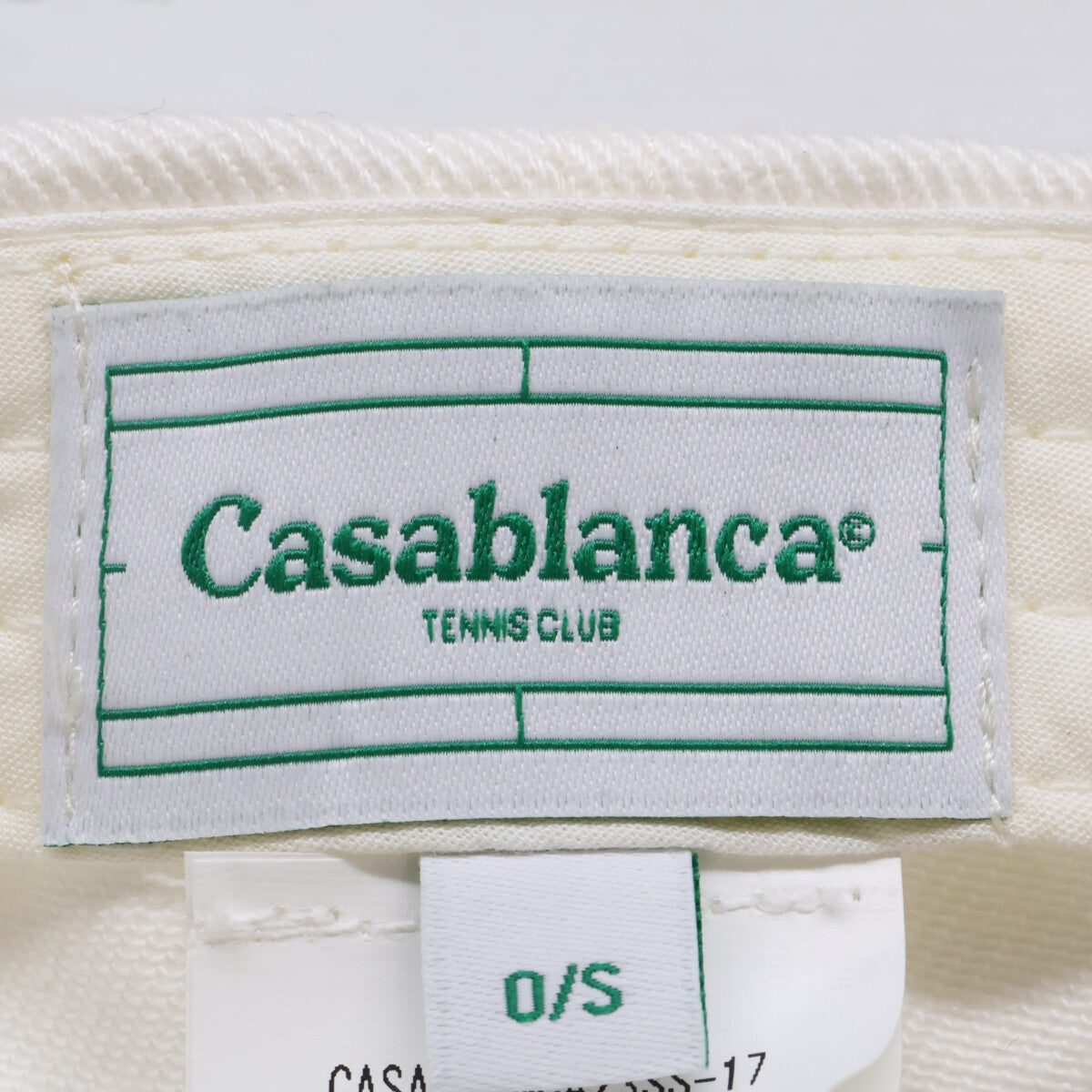 CASABLANCA 23SS School Of Beautiful Embroidered Cap Size O/S