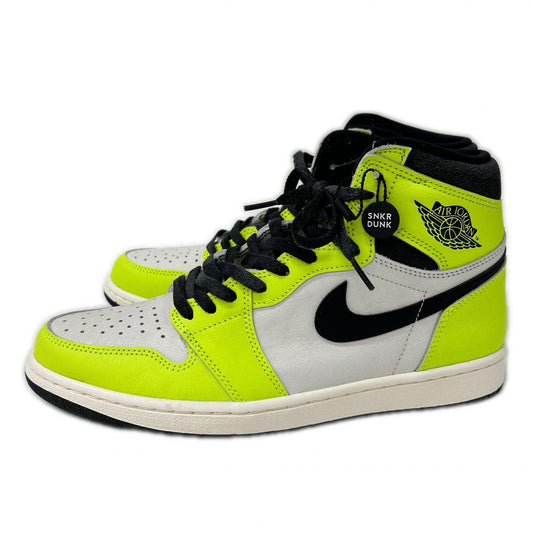 NIKE Air Jordan 1 Retro High OG Volt Sneakers Size 28.5