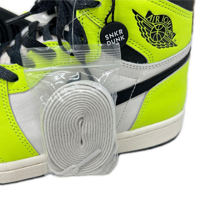NIKE Air Jordan 1 Retro High OG Volt Sneakers Size 28.5