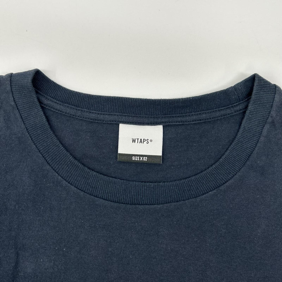 WTAPS WUT SS Printed T-Shirt Navy Size X02