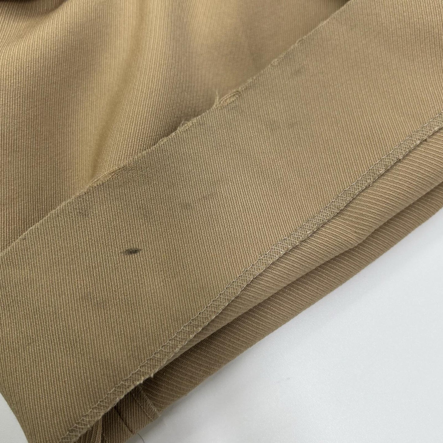 JILSANDER Wool Brown Beige Straight Pants Size 32