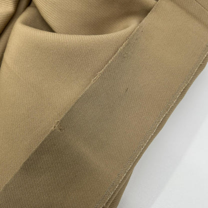 JILSANDER Wool Brown Beige Straight Pants Size 32