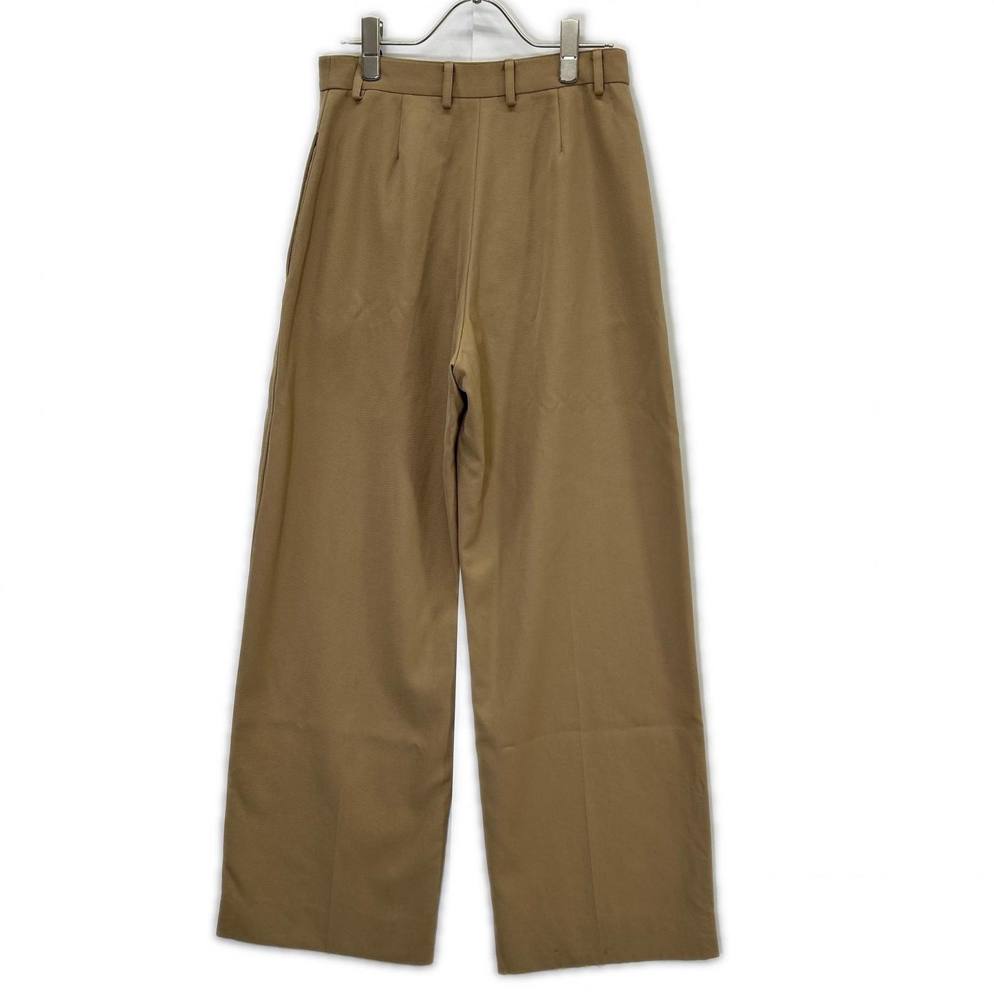 JILSANDER Wool Brown Beige Straight Pants Size 32