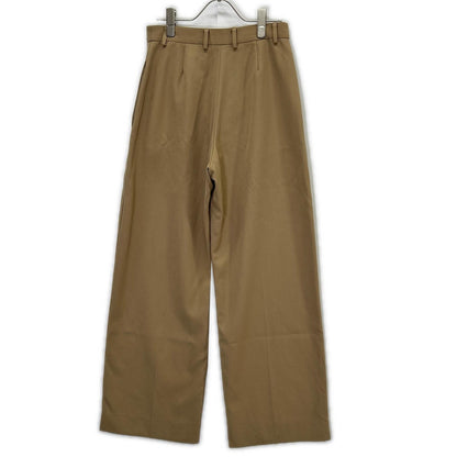 JILSANDER Wool Brown Beige Straight Pants Size 32