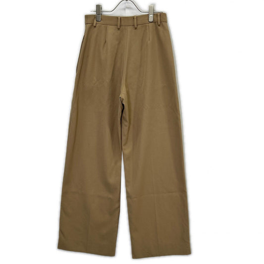 JILSANDER Wool Brown Beige Straight Pants Size 32