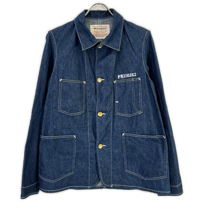 LEVI'S 71950.0002 Indigo Coverall Denim Jacket Size M