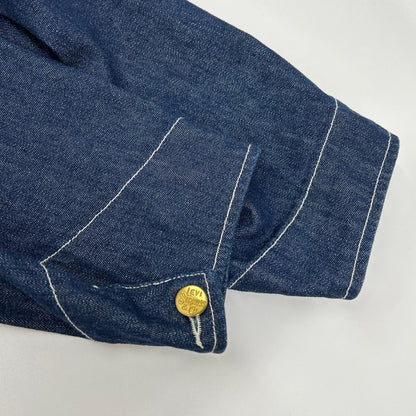 LEVI'S 71950.0002 Indigo Coverall Denim Jacket Size M