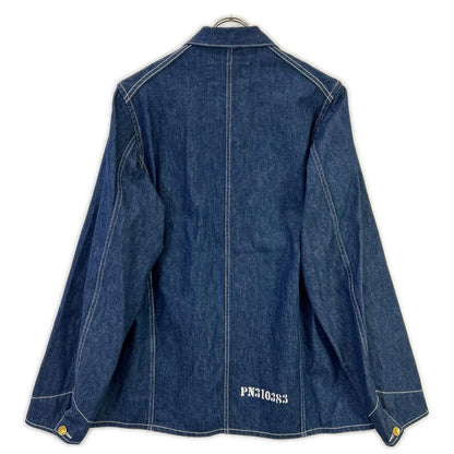 LEVI'S 71950.0002 Indigo Coverall Denim Jacket Size M