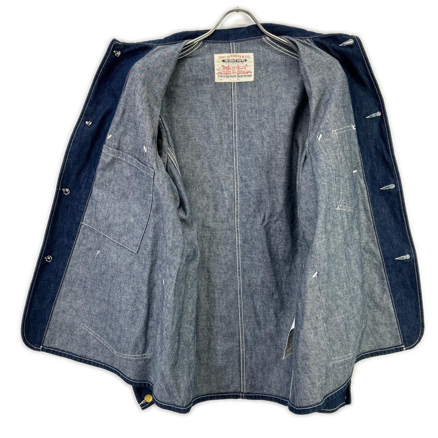 LEVI'S 71950.0002 Indigo Coverall Denim Jacket Size M