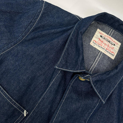 LEVI'S 71950.0002 Indigo Coverall Denim Jacket Size M