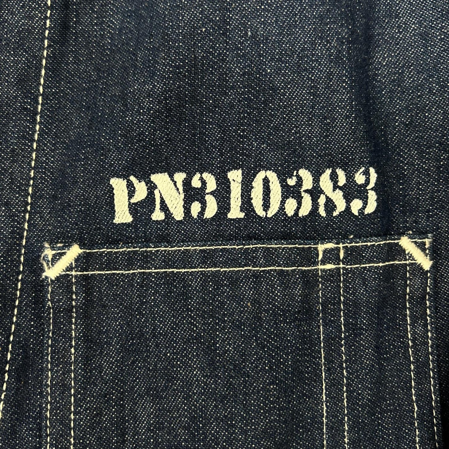 LEVI'S 71950.0002 Indigo Coverall Denim Jacket Size M