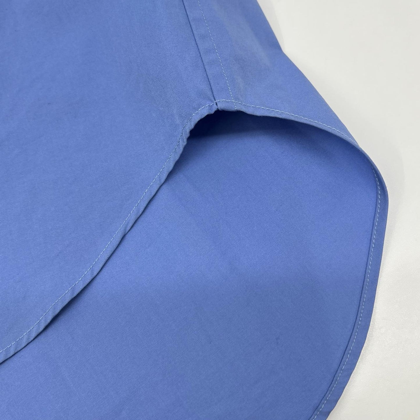 GUCCI 782738 Blue Cuff Logo Long Sleeve Shirt Size 15