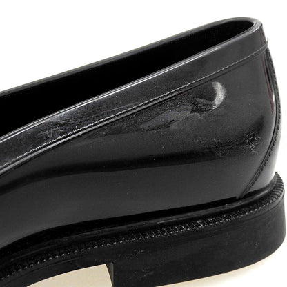 GUCCI Horsebit Loafers Black Rubber Size 7