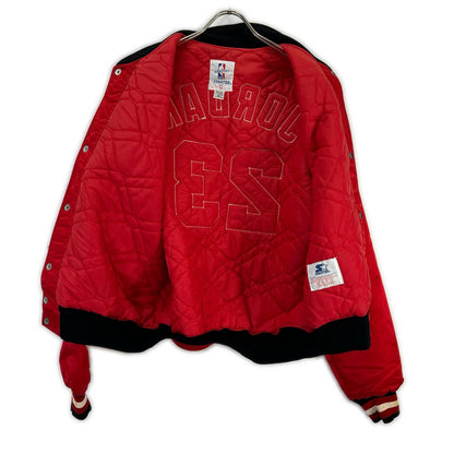 STARTER 90s Chicago Bulls Jordan Jacket Red