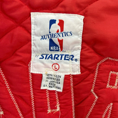 STARTER 90s Chicago Bulls Jordan Jacket Red