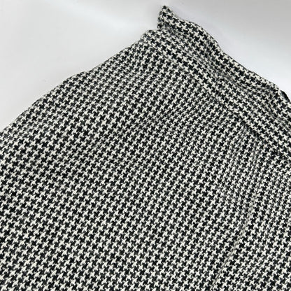 Y's Houndstooth Sarouel Pants Black White Size 2