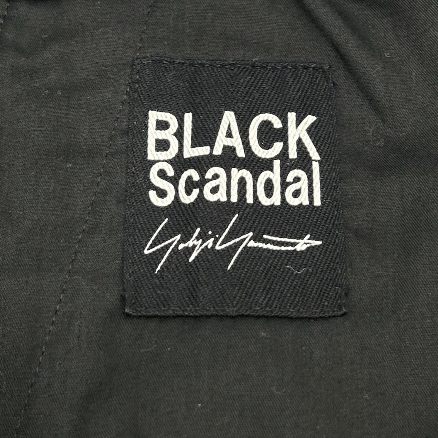 BLACK Scandal Yohji Yamamoto 20SS Waist Shorts Black Size 2