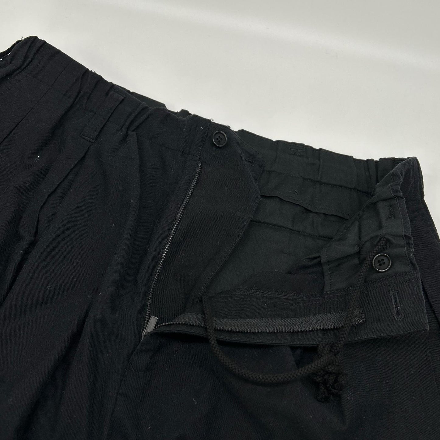 BLACK Scandal Yohji Yamamoto 20SS Waist Shorts Black Size 2