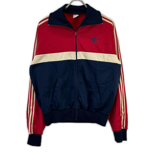adidas 80s Track Jacket Bordeaux Navy White Size 180