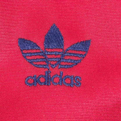 adidas 80s Track Jacket Bordeaux Navy White Size 180