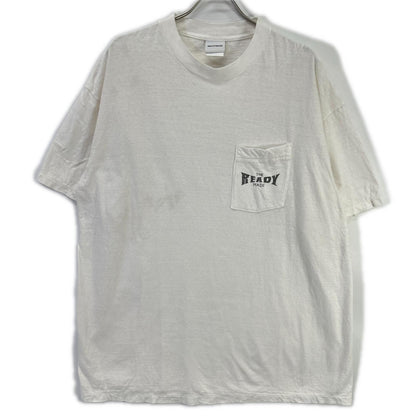 READYMADE White Cotton Pocket T-Shirt Size XL