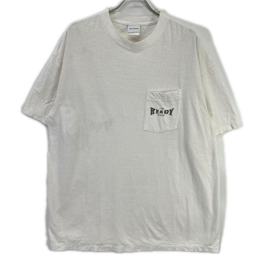 READYMADE White Cotton Pocket T-Shirt Size XL