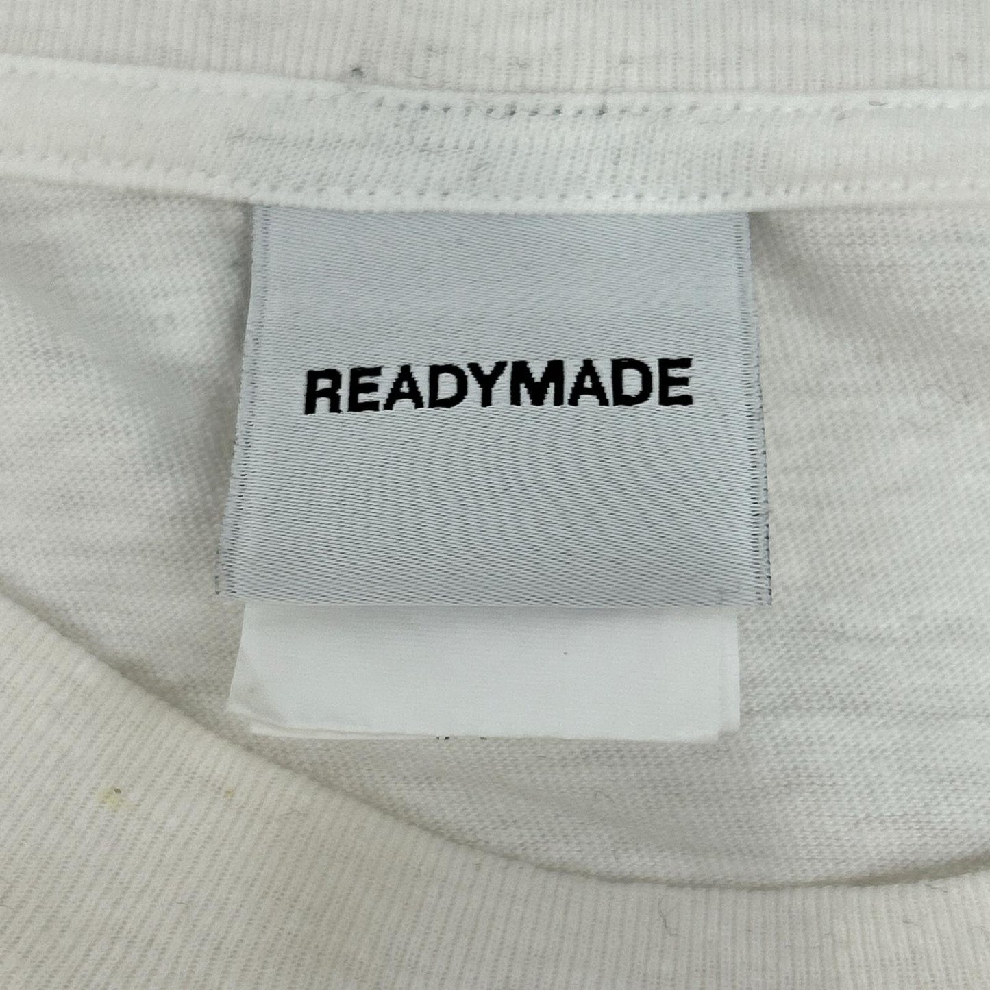 READYMADE White Cotton Pocket T-Shirt Size XL