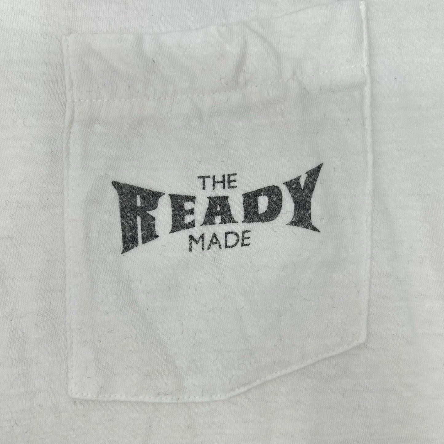 READYMADE White Cotton Pocket T-Shirt Size XL