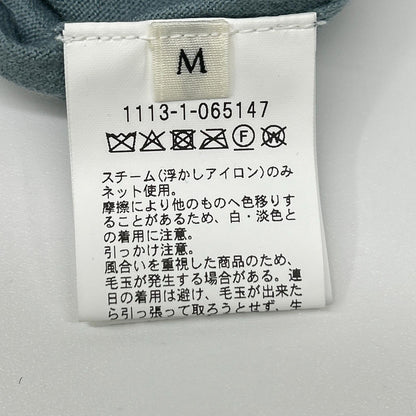 UNITED ARROWS Blue Fine Gauge Crewneck Knit Size M